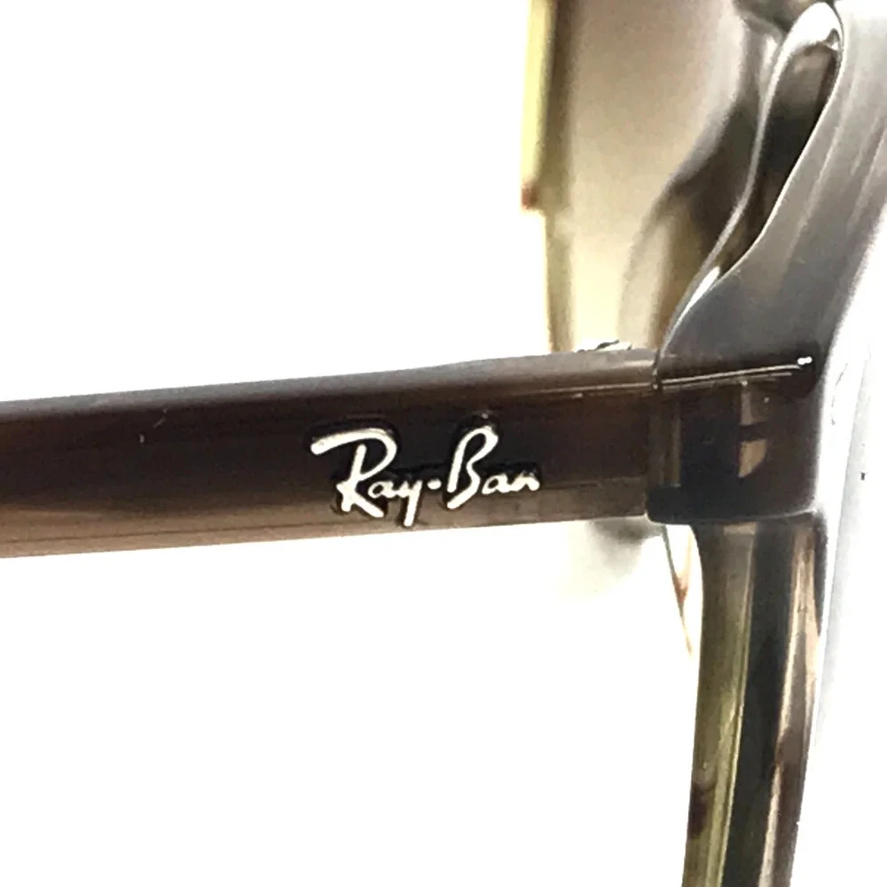 Ray-Ban Sunglasses RB2197 ELLIOT 1392/0A Gradient Brown Striped Frames 52 mm